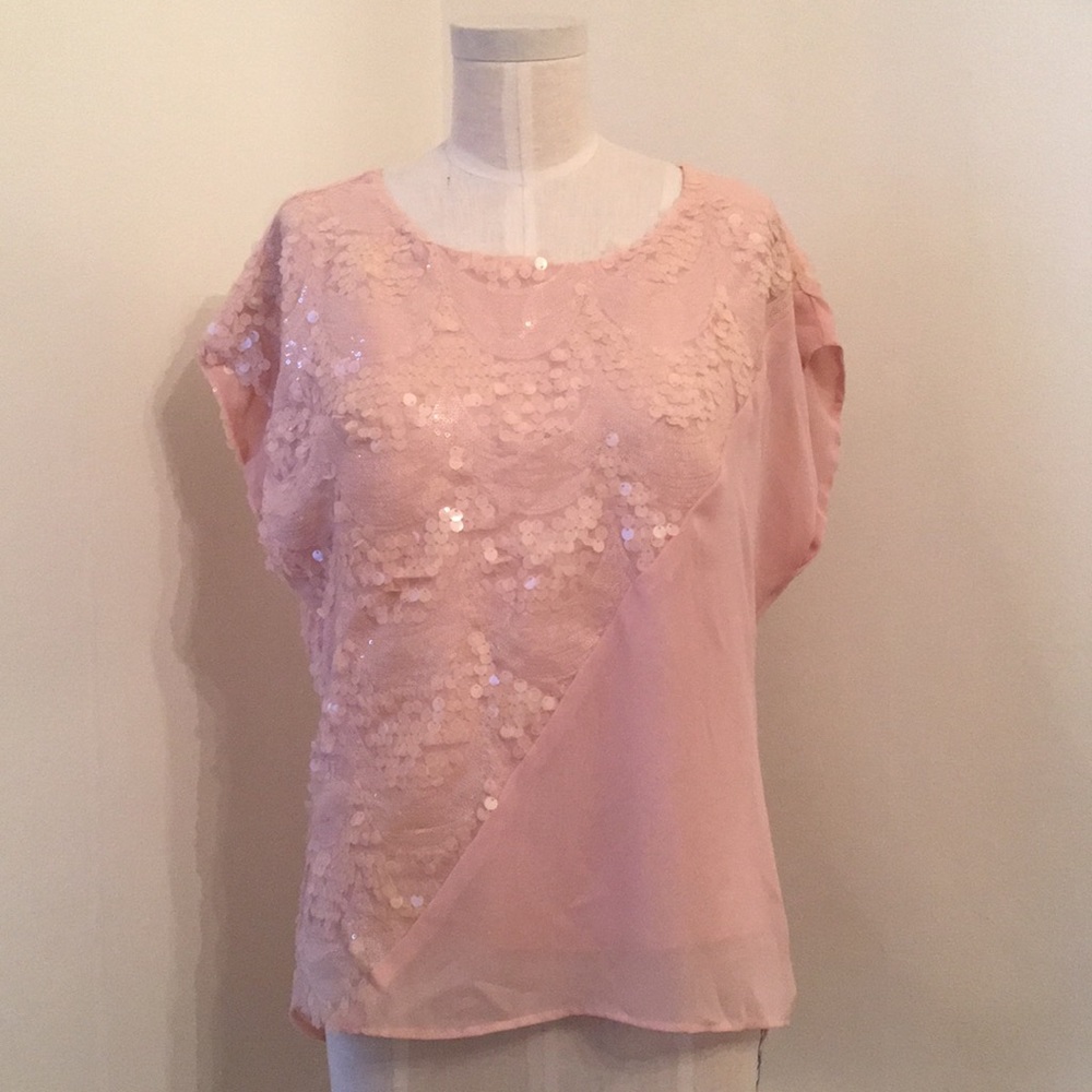 Sequined blouse